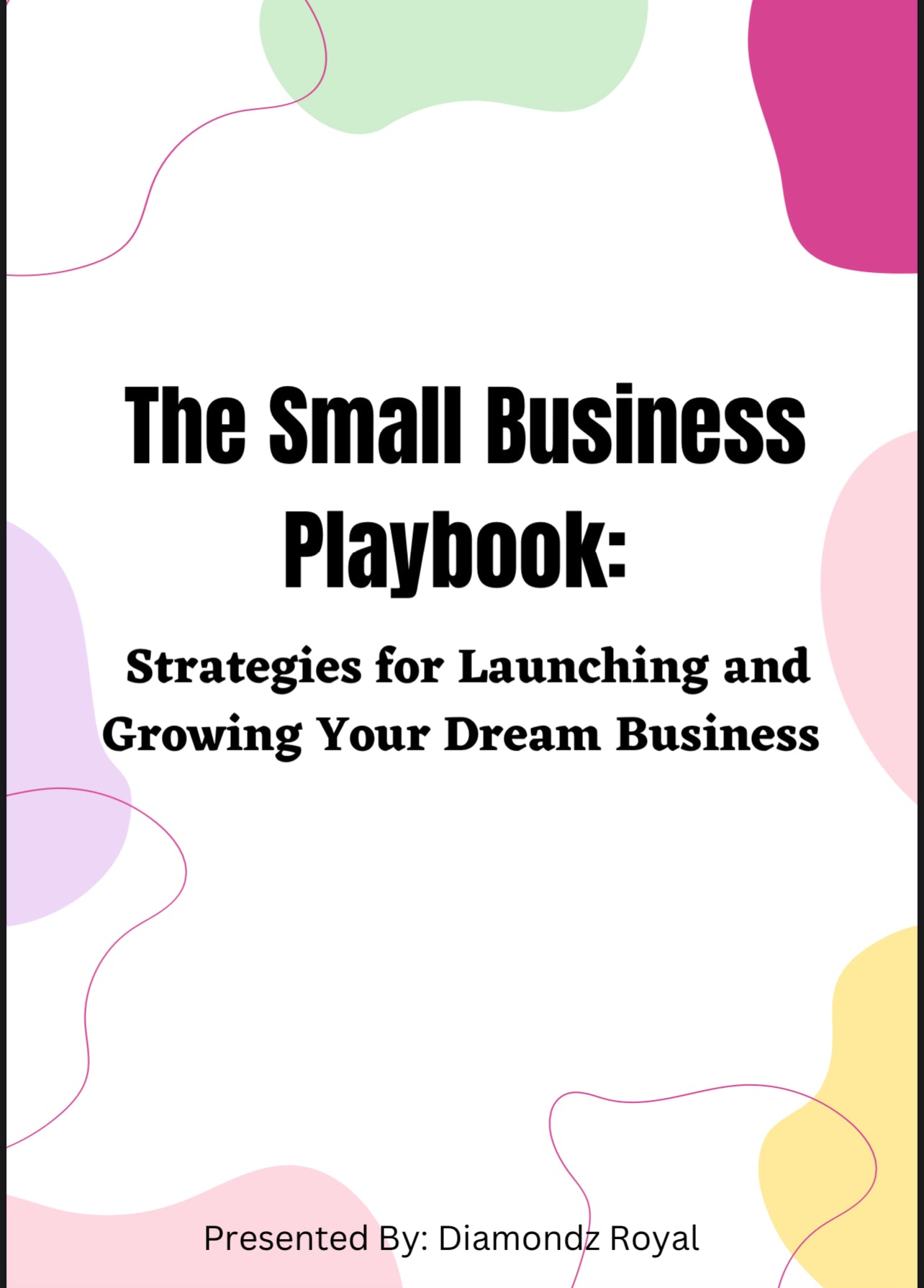 Small Business Startup eBook